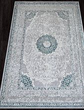 Овальный ковер PALERMO F294 GRAY