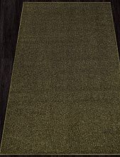 Ковер длинноворсовый зеленый LANA-A T600 GREEN