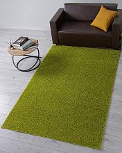 Ковер длинноворсовый зеленый LANA-A T600 GREEN 2