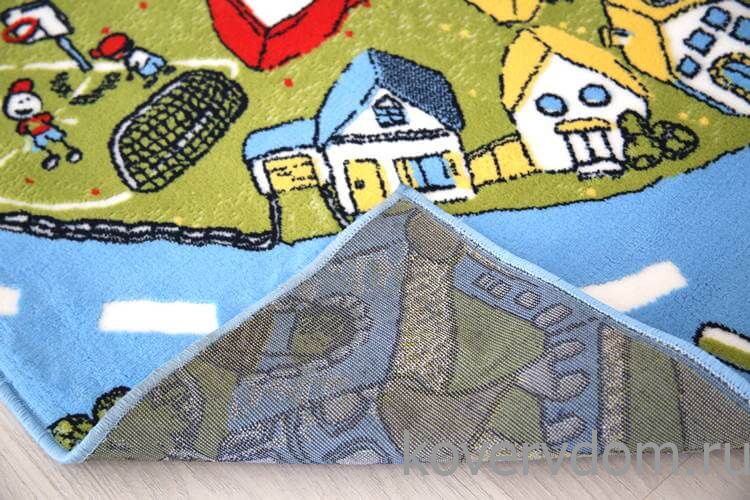 Детский развивающий ковер PTT Sorona JOYFUL KIDS City