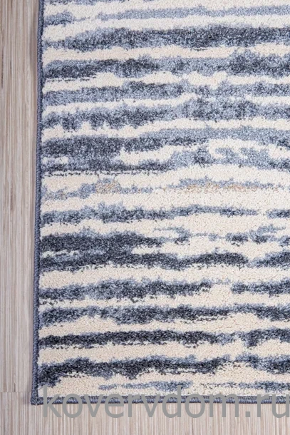 Ковер фризе AVANTI Melete blue Винтаж