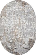 Ковер в зал бежевый PARADIZE-A 00746B BEIGE / GREY Овал