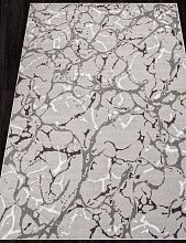 Пушистый ковер SILVER F389 GRAY
