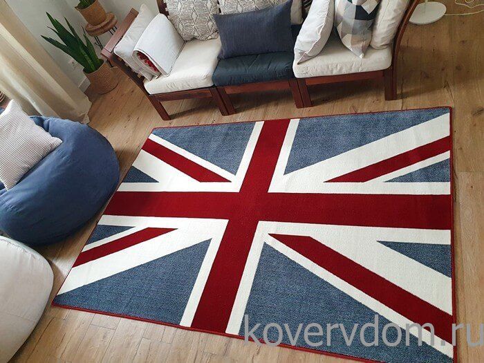 Ковер Британский флаг JEANS COLOR