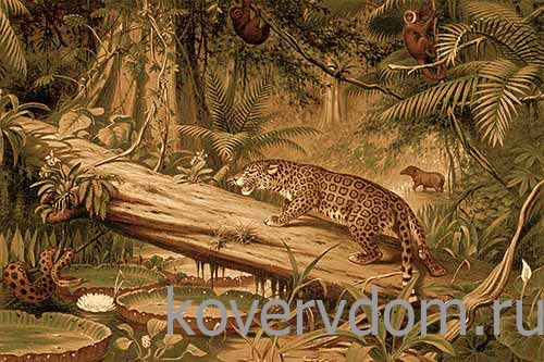 Ковер DA VINCI FAUNA Z905 BROWN Гепард