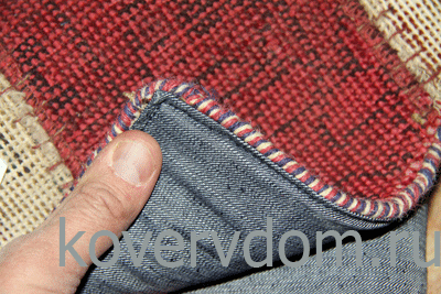 Ковер винтажный ручной работы Британский флаг Vintage Flag Patchwork 22201