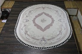 Ковер HUNKAR 7921 PURPLE / PURPLE Овал