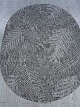 Овальный ковер KAIR-A S132 DARK GRAY Овал