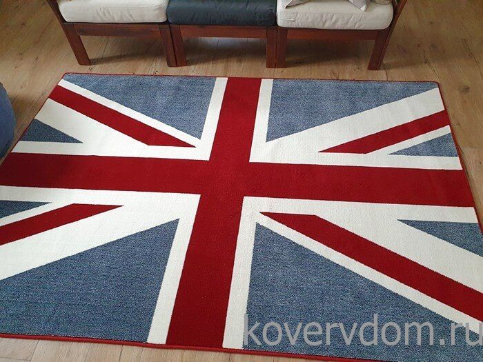 Ковер Британский флаг JEANS COLOR