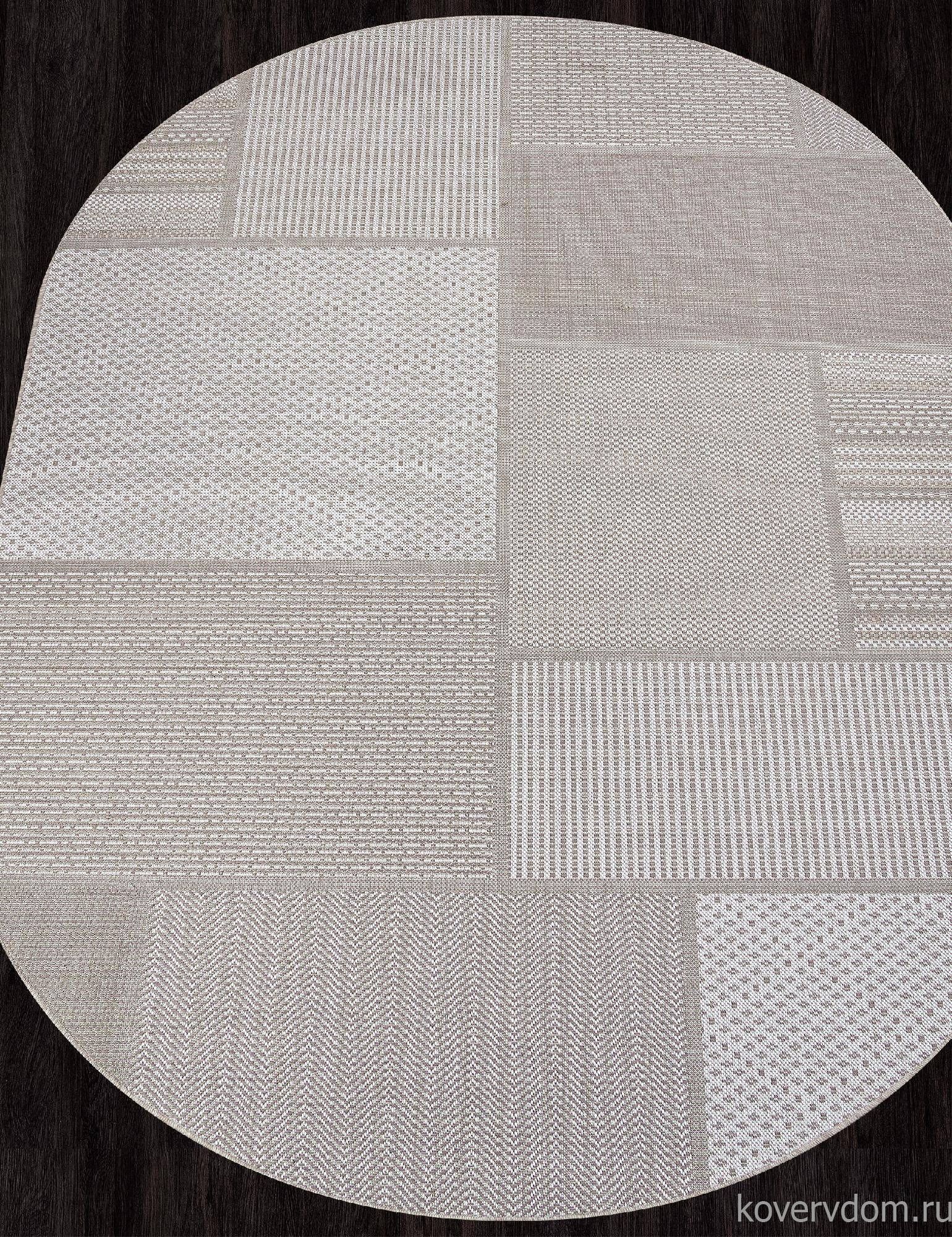 Ковер-циновка KAIR S139 BEIGE Овал