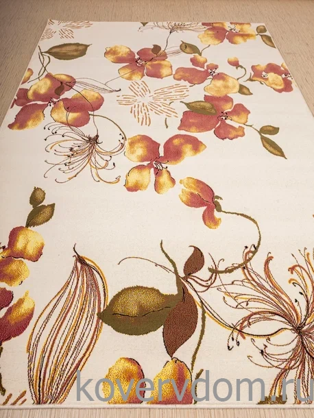 Шерстяной ковер Hunnu Цветы 6A1535 001