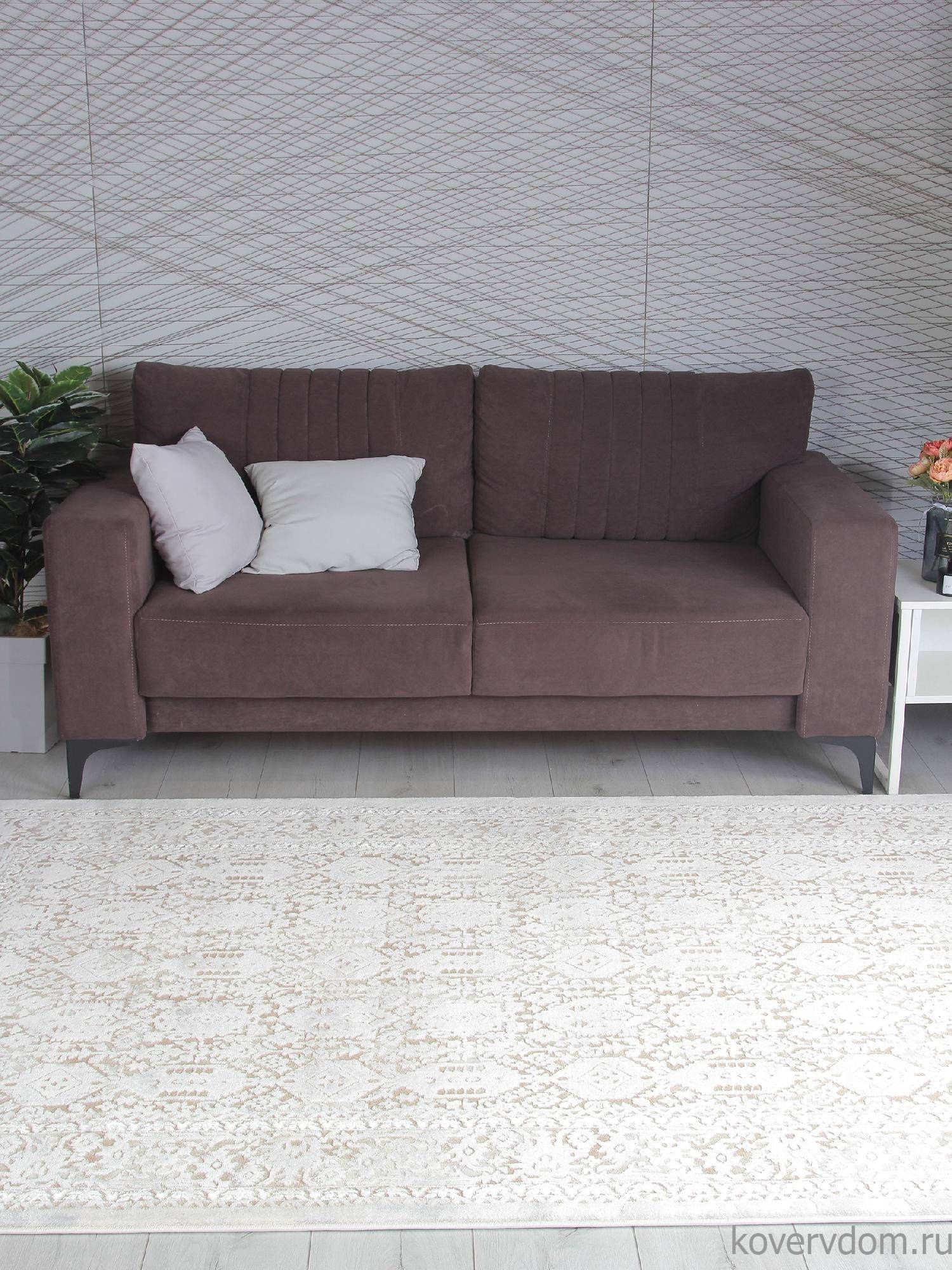 Ковер AMELI 9255A S.BEIGE / P.WHITE