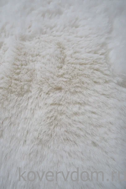 Ковер из искусственного меха Krolik 1000A T1120_CREAM круг