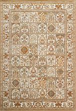 Овальный рельефный ковер из вискозы GENOVA 38354 6222 60