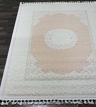 Ковер в спальню розовый HUNKAR 7908 PINK / PINK