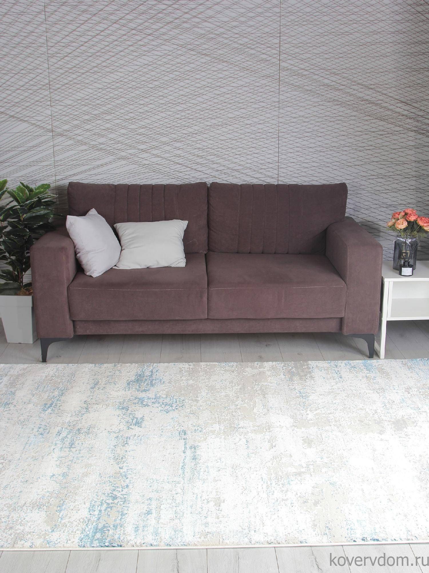 Ковер AMELI 5072A CREAM / P.D.BLUE