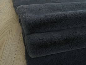 Ковер длинноворсовый RABBIT PREMIUM MS1000 ANTRACITE