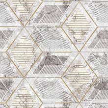 Ковровая Дорожка Рулоны обработанные Принт КАРНИВАЛ Серый