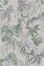 Ковер с коротким ворсом из вискозы и хлопка с цветами ROYAL PALACE 2020 R 17710 6767