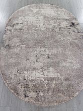 Винтажный ковер из Турции BRAND O2116 995 GREY / GREY Овал